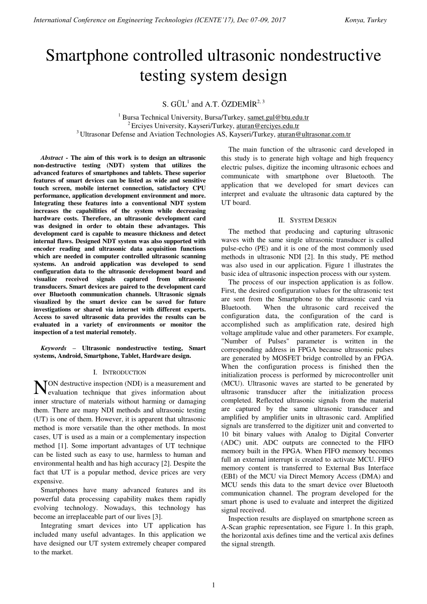 pdf smartphone controlled ultrasonic nondestructive testing system design