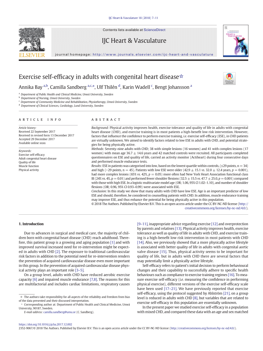 Sexual Health and Well-Being in Adults With Congenital Heart Disease: A  International Society of Adult Congenital Heart Disease Statement -  ScienceDirect