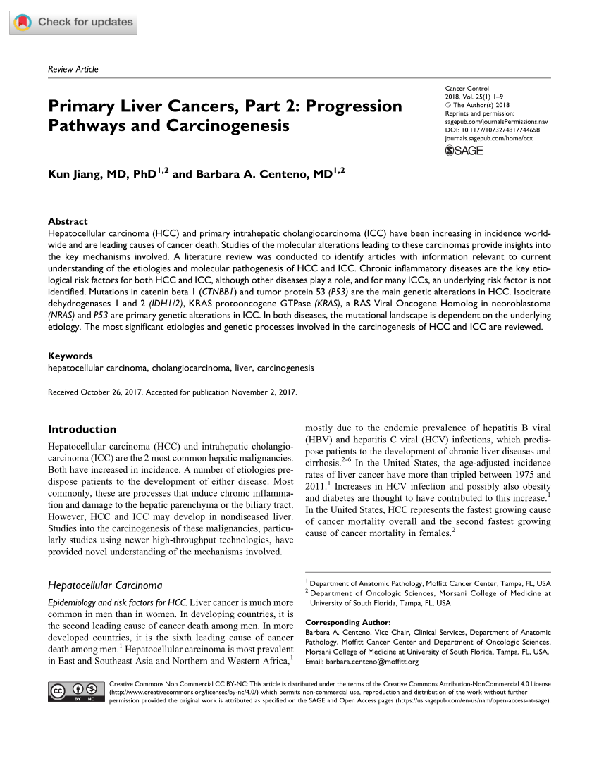 PDF) Uncommon liver tumors: Case report and literature review