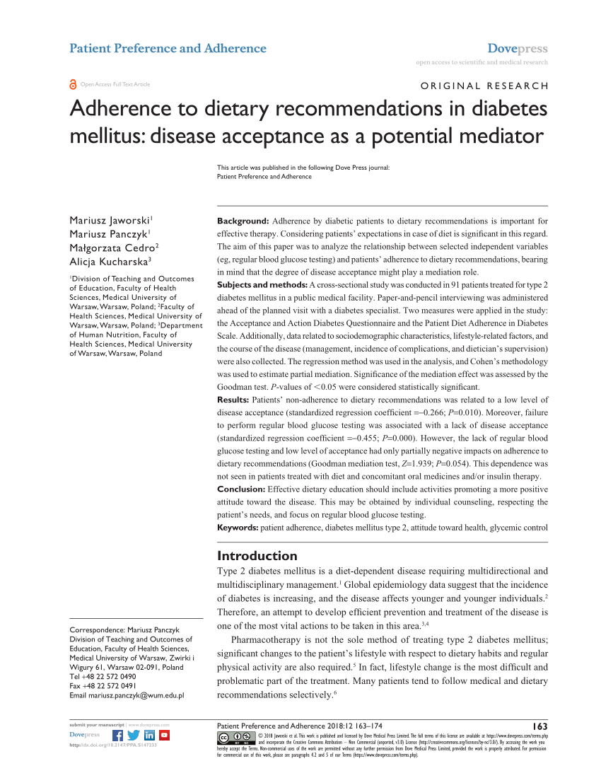 thesis on diabetes