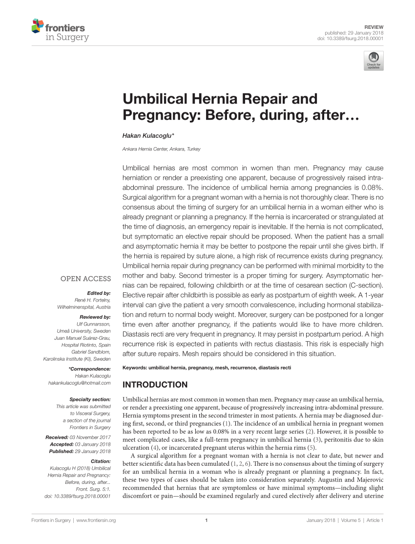 Umbilical hernia repair - NHS