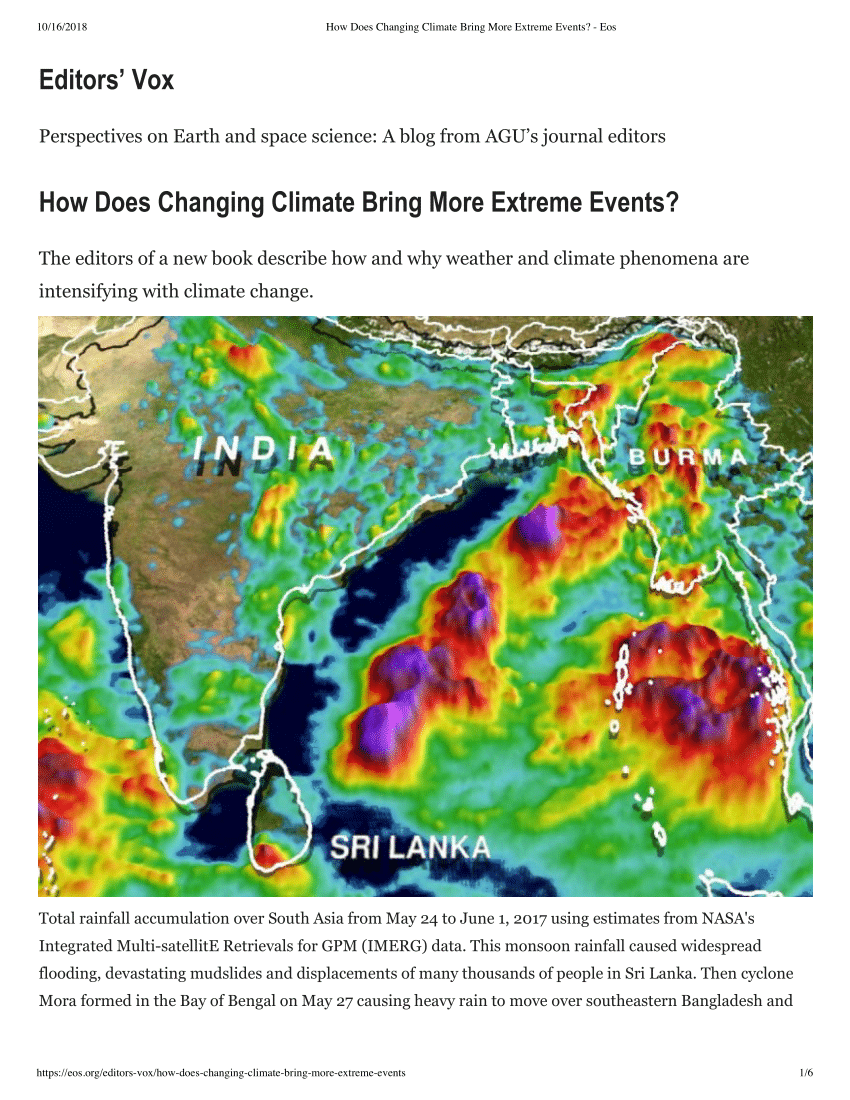describe the climate of india