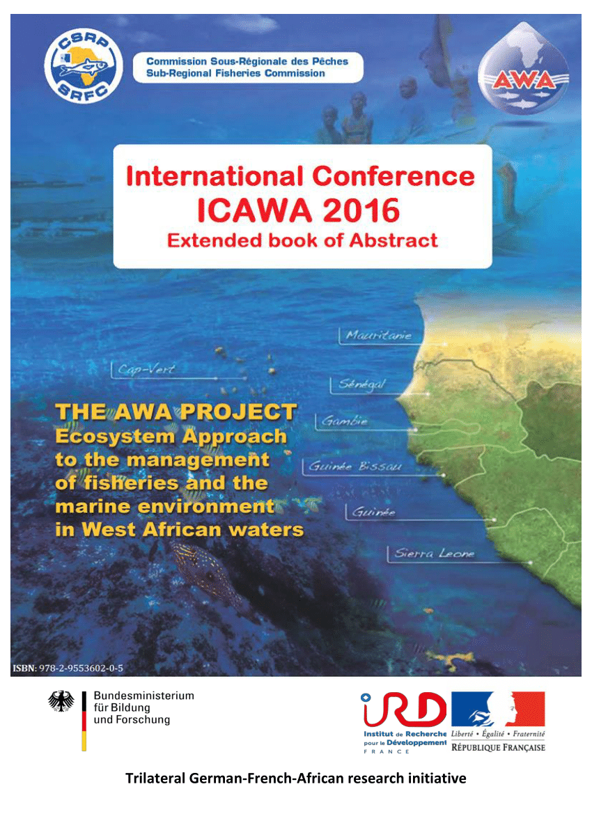 PDF) International conference ICAWA 2016 : extended book of
