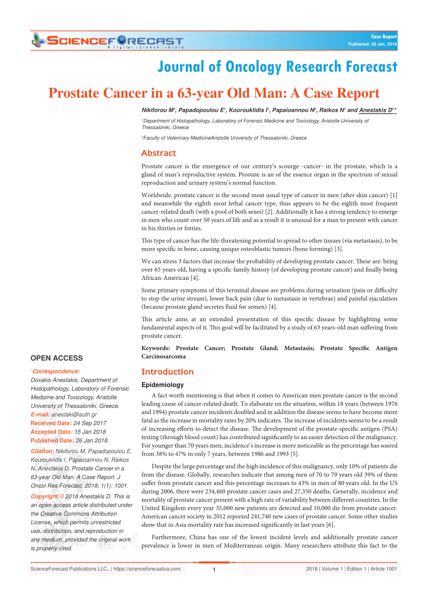 prostate cancer research paper pdf Erőteljes antibiotikum a prosztatitisből