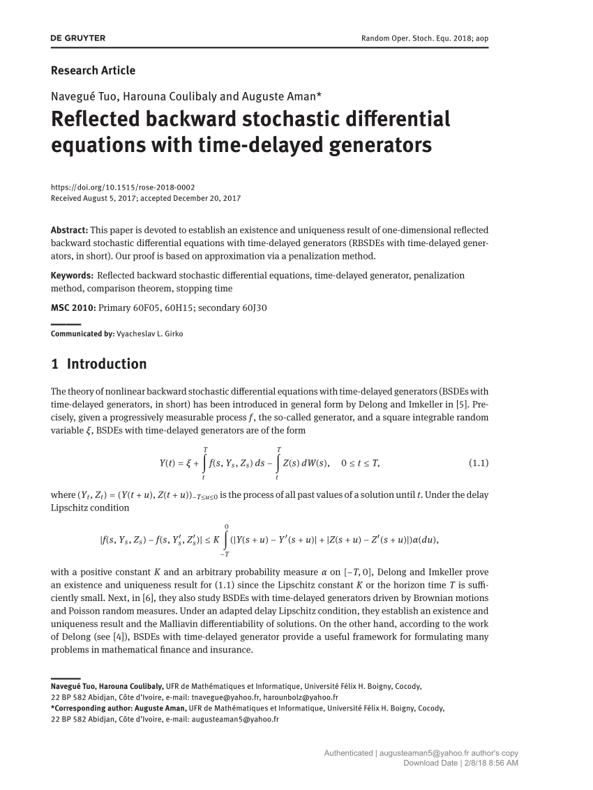 クリアランス卸値 BackwardStochasticDifferentialEquations - 本