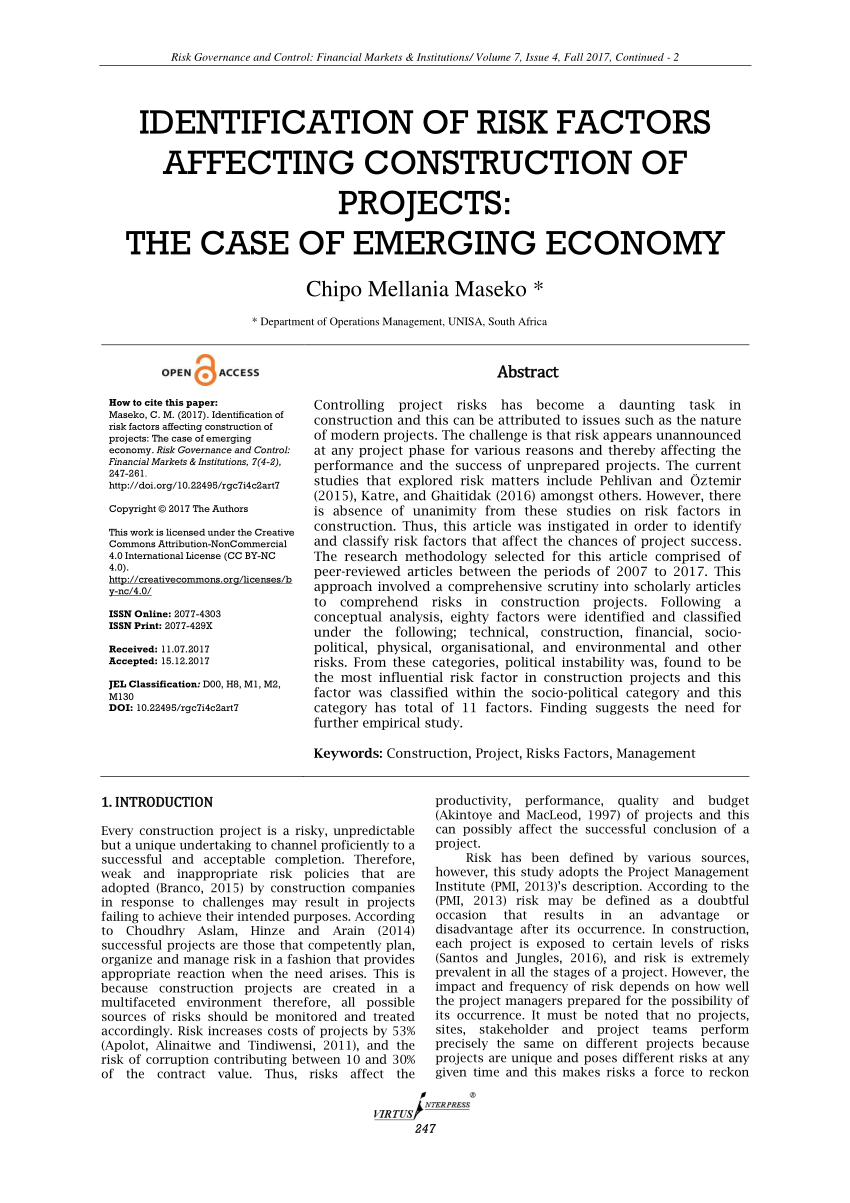 emerging economy research paper