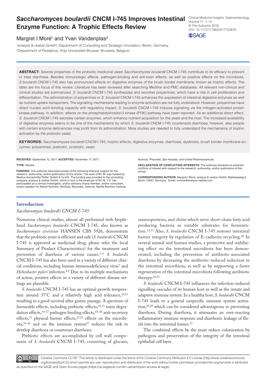Diversity of Saccharomyces boulardii CNCM I-745 mechanisms of action  against intestinal infections