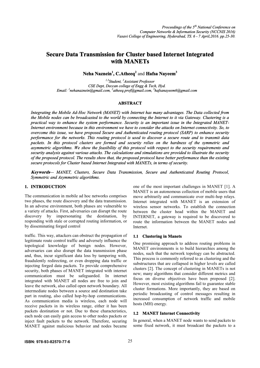 research paper on computer network security