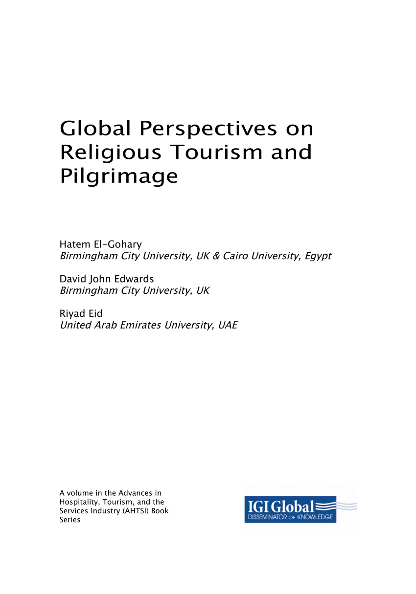 case study on religious tourism