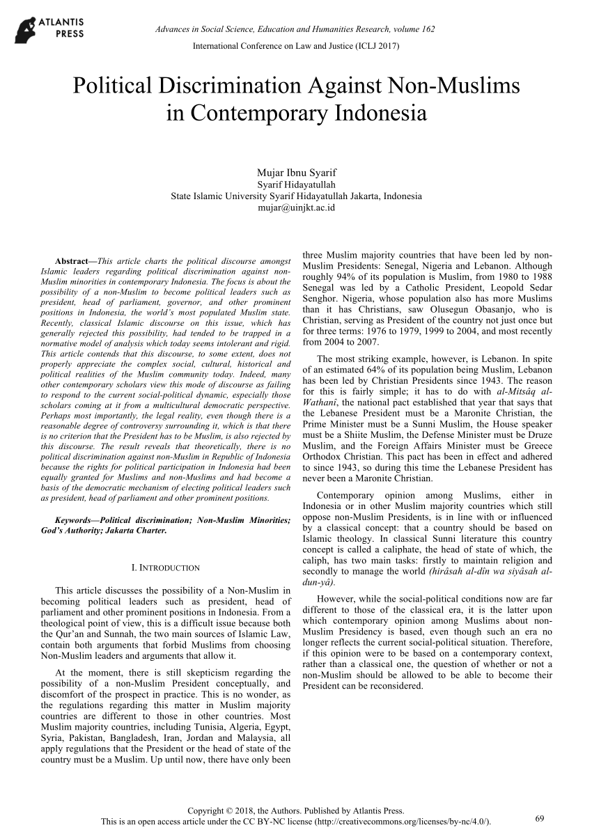 pdf-political-discrimination-against-non-muslims-in-contemporary