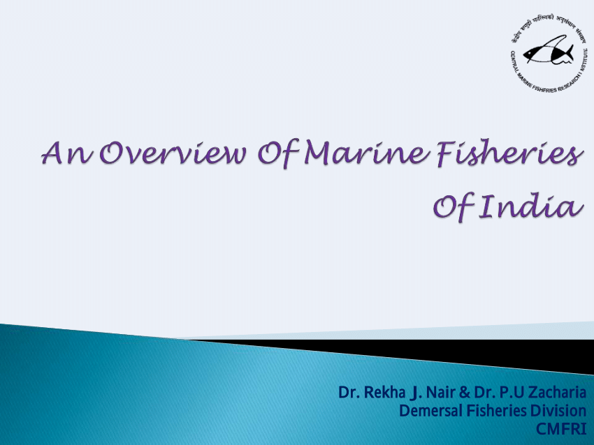 PDF) An Overview Of Marine Fisheries Of India