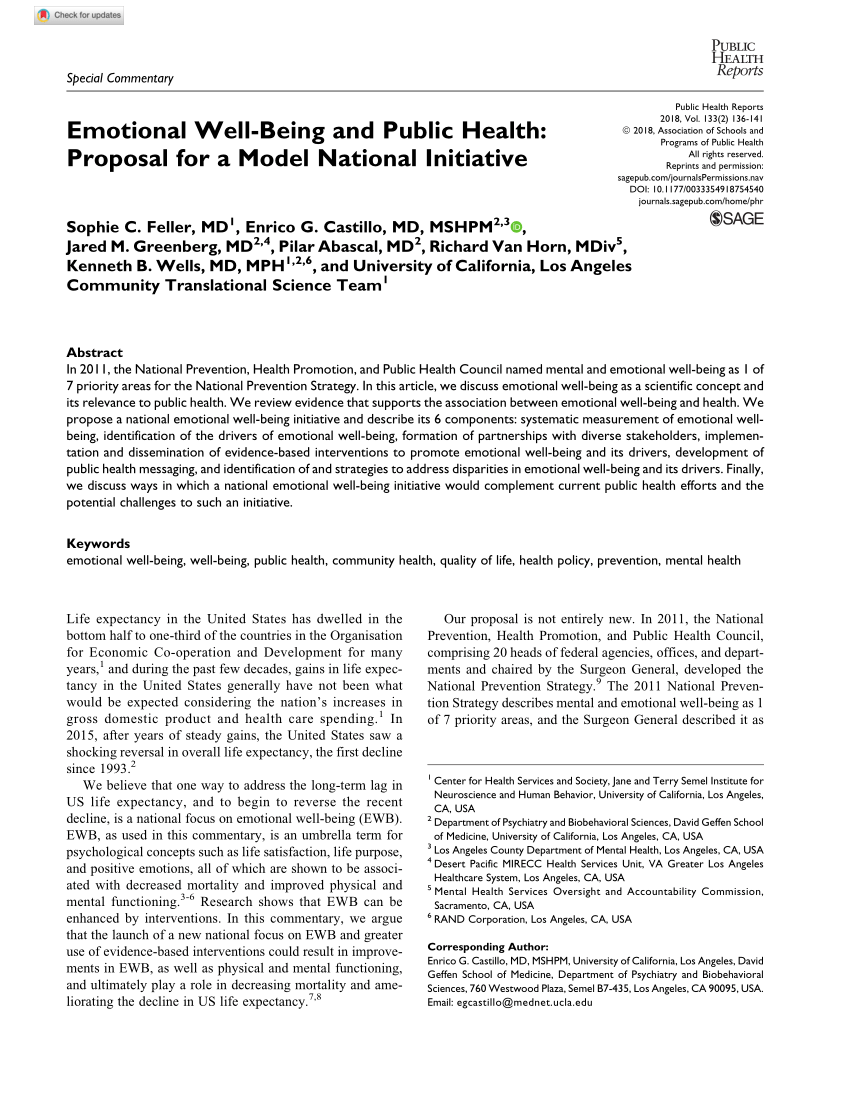 public health dissertation proposal