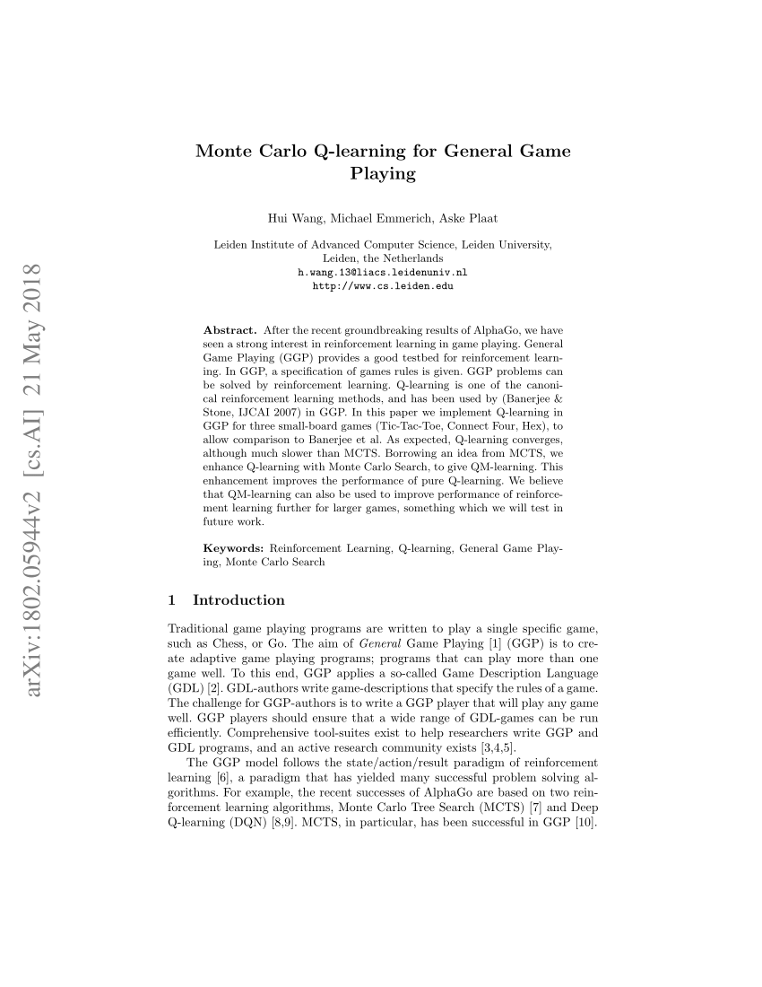 PDF) Tackling Morpion Solitaire with AlphaZero-likeRanked Reward