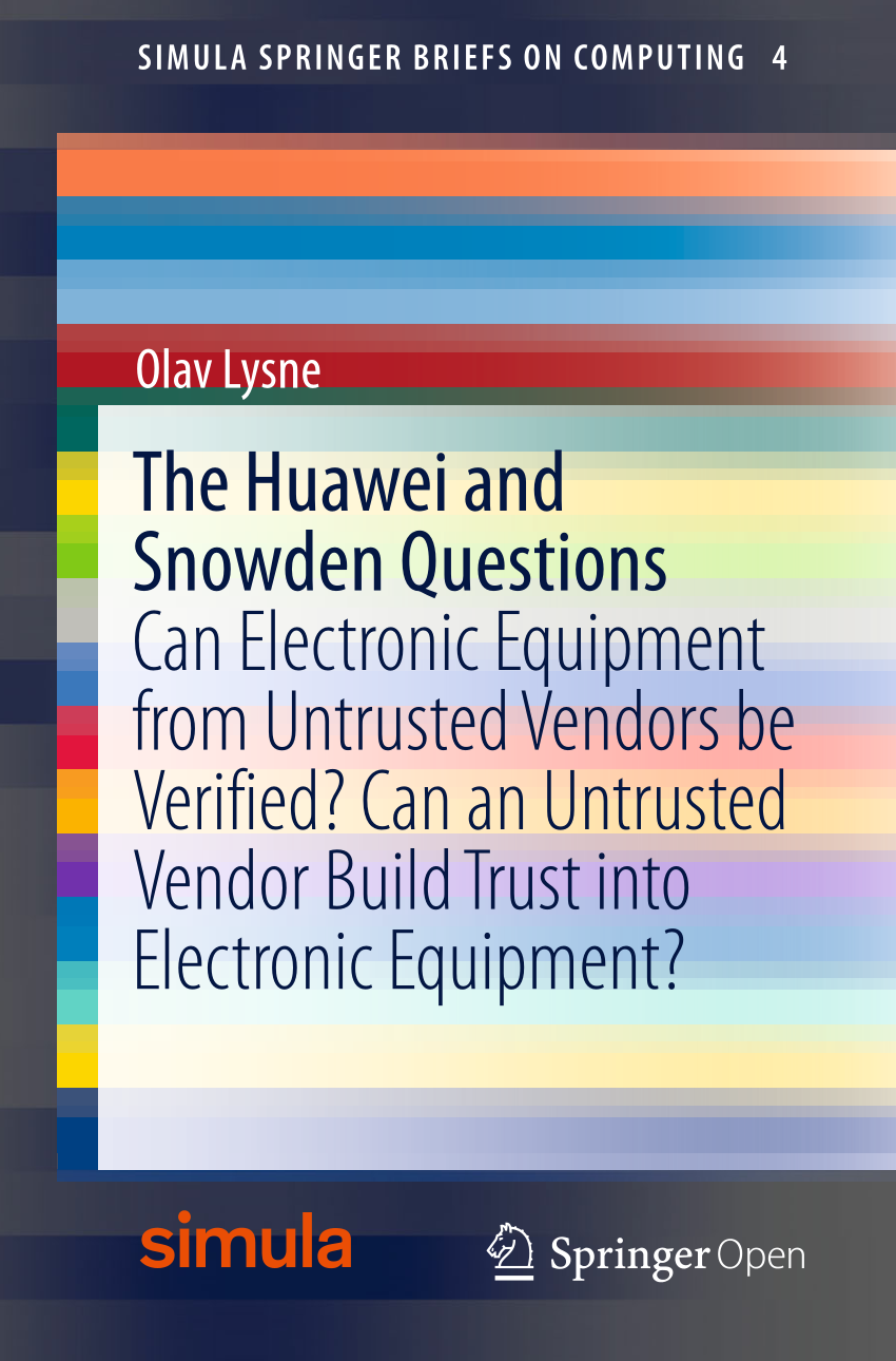 PDF) The Huawei and Snowden Questions