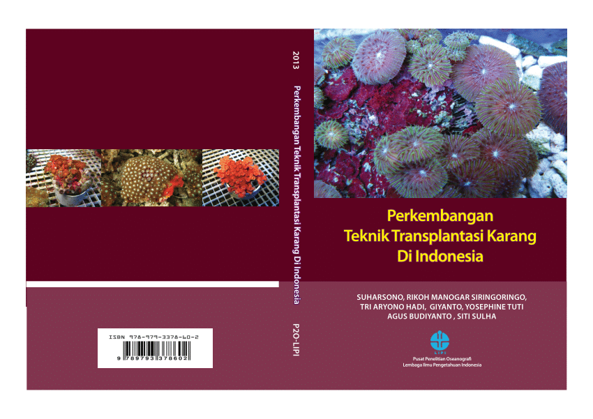  PDF Perkembangan  Teknik Transplantasi Karang Di  Indonesia 