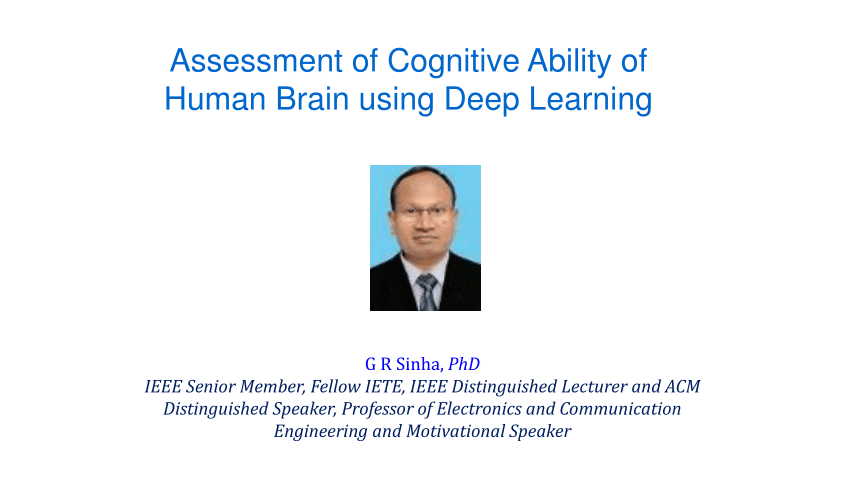 (PDF) Assessment of Cognitive Ability of Human Brain using Deep Learning