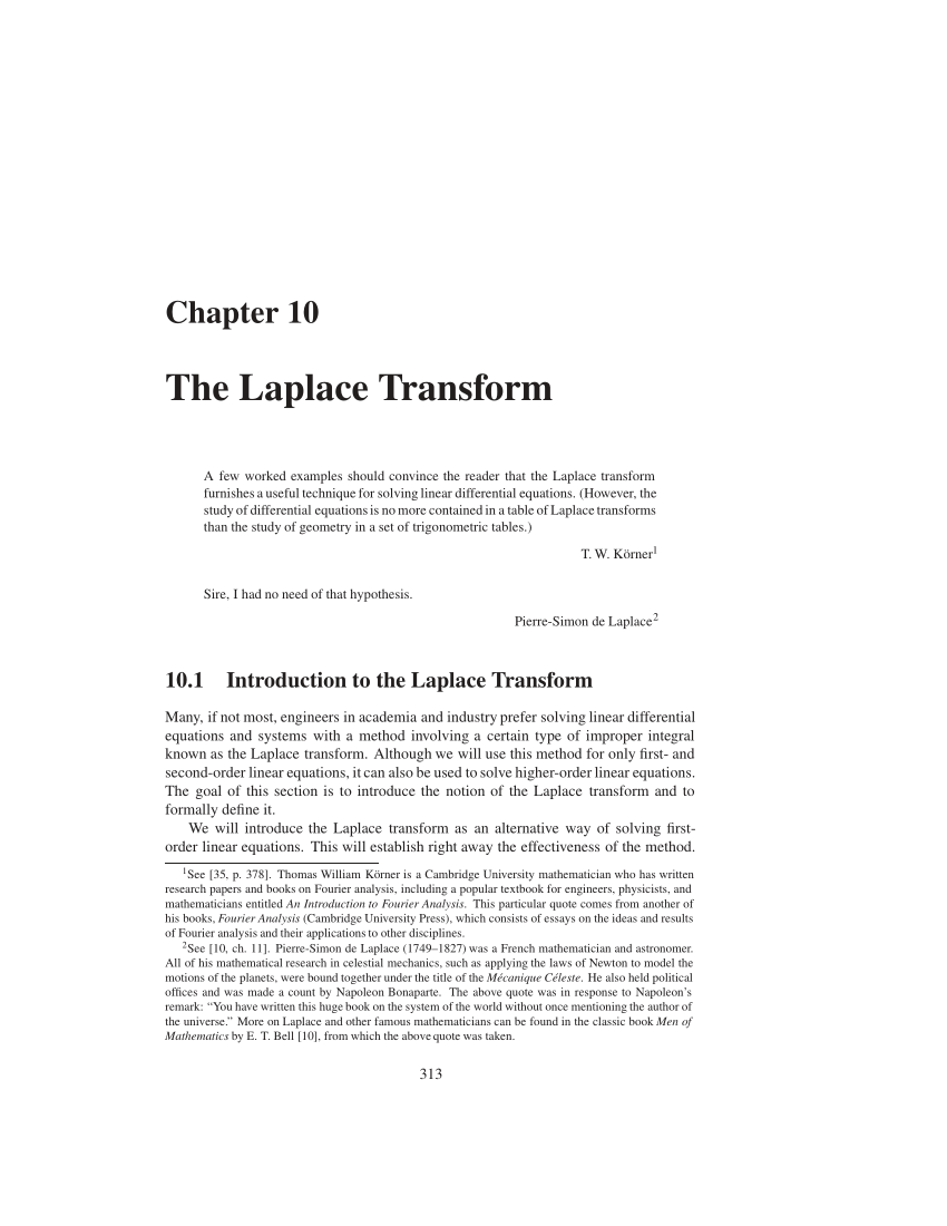 laplace transform solved problems pdf