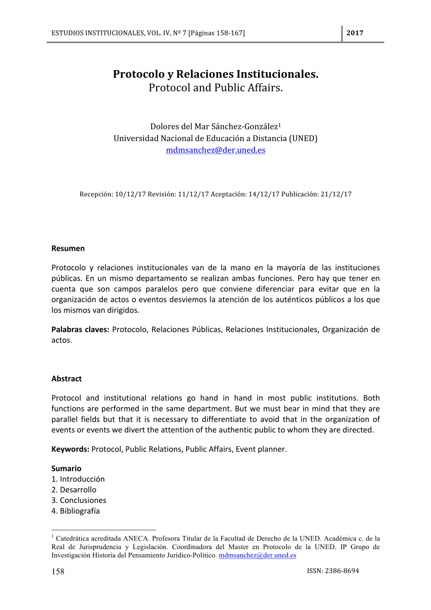 protocolo y relaciones publicas paraninfo pdf
