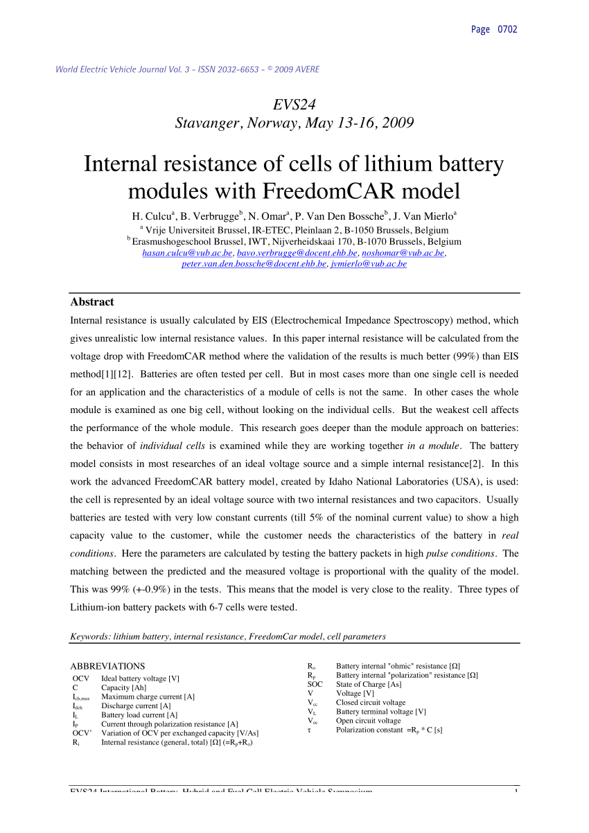 research papers on lithium ion battery
