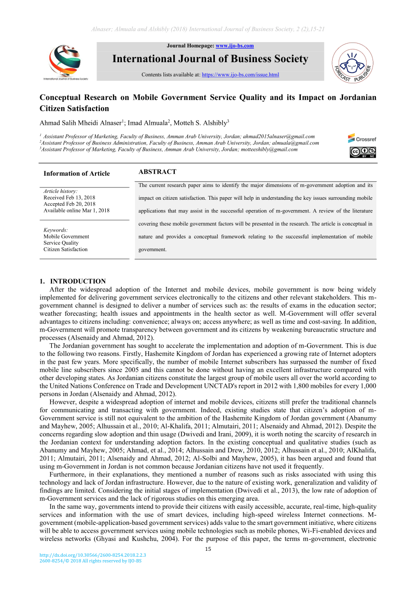 Research paper on service quality of mobile service