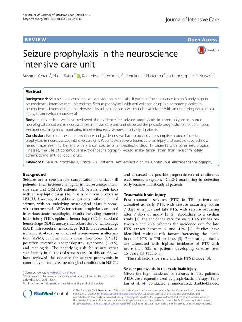 Letter to the Editor: Early seizure prophylaxis in pediatric severe  traumatic brain injury: still a long way to go in: Journal of Neurosurgery:  Pediatrics Volume 19 Issue 3 (2017) Journals