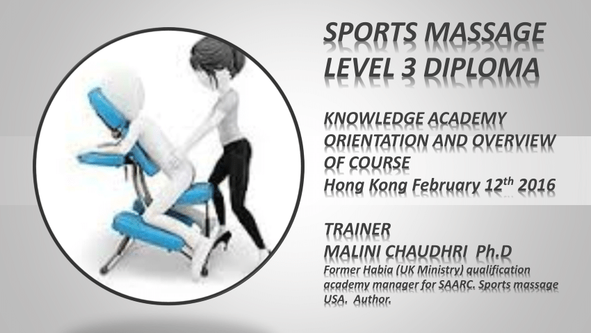 Pdf Sports Massage Level 3 Course Orientation For Knowledge Academy