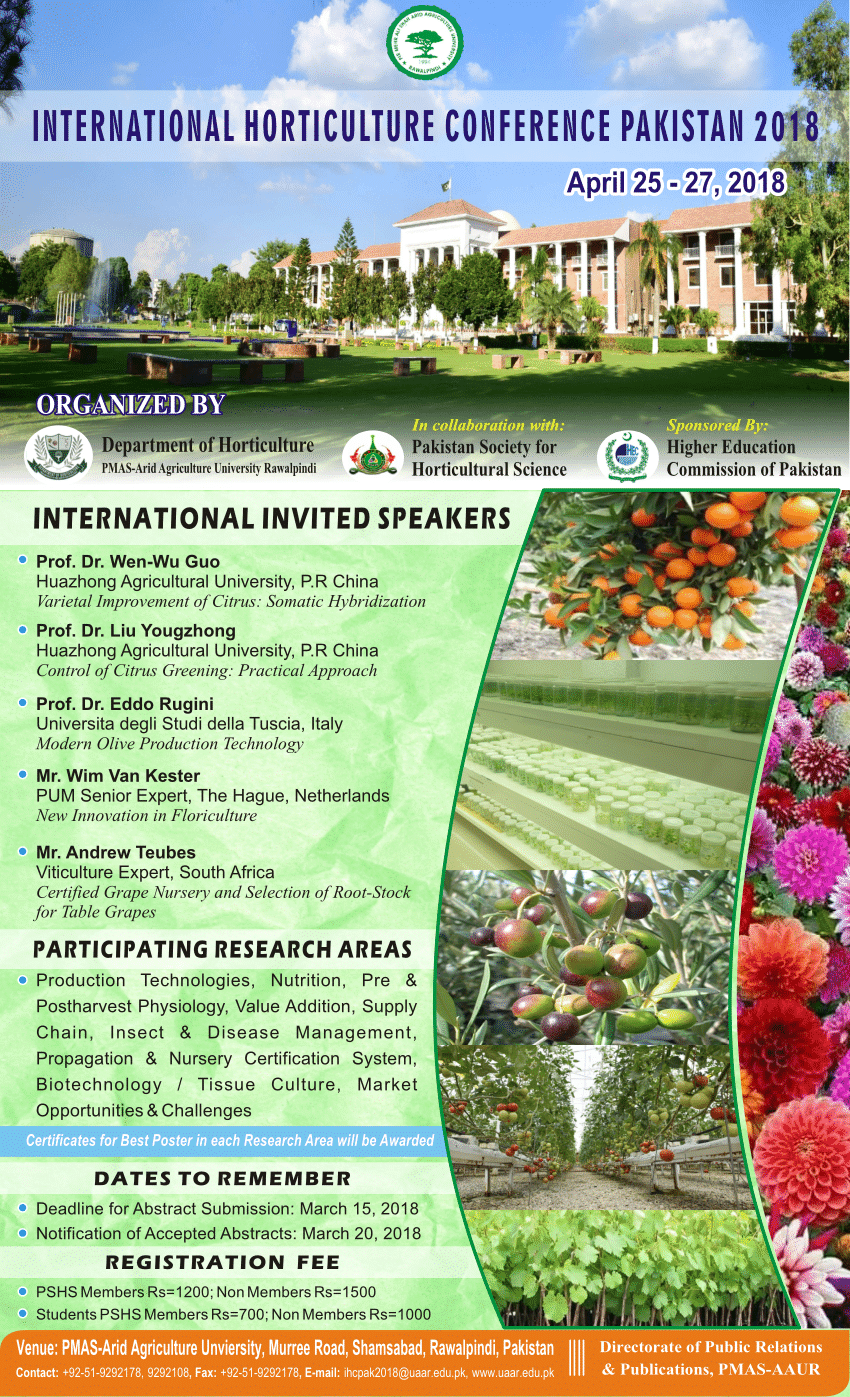 (PDF) International Horticulture Conference_2018