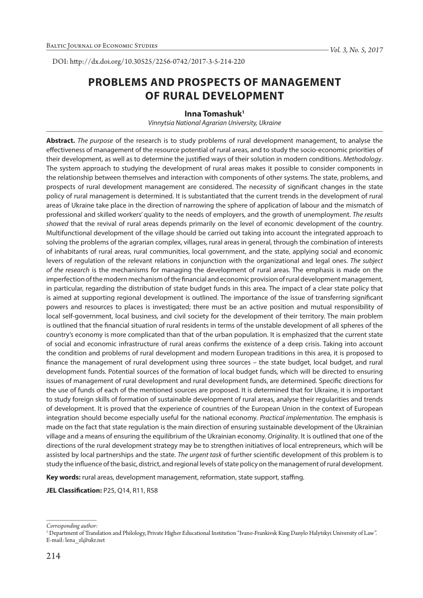 master thesis in rural development