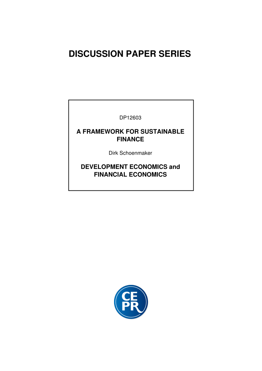 pdf a framework for sustainable finance various types of financial statement analysis