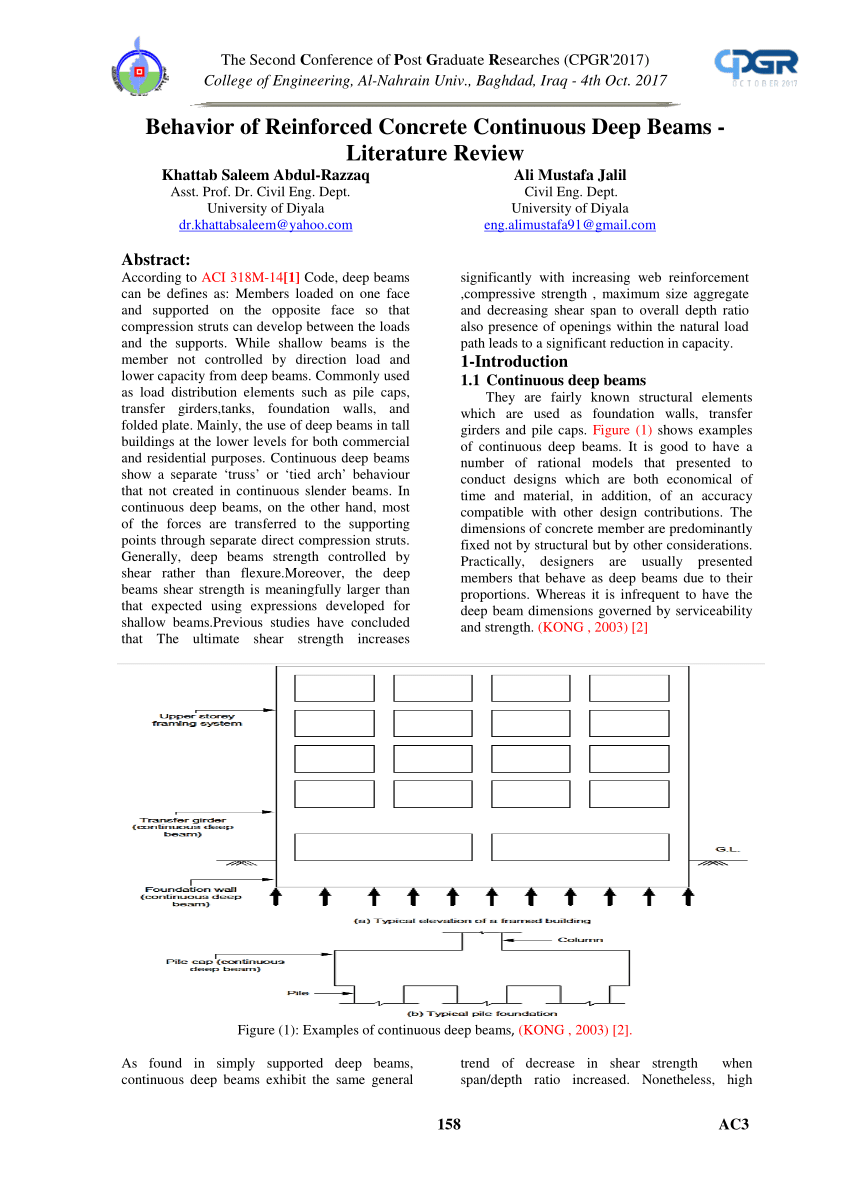literature review concrete pdf