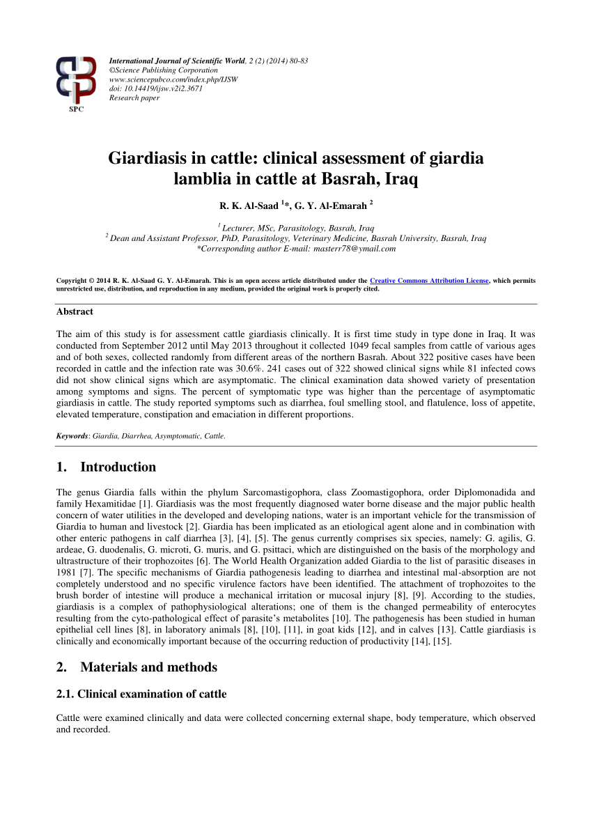 Giardiasis jele - Giardia kod pasa simptomi