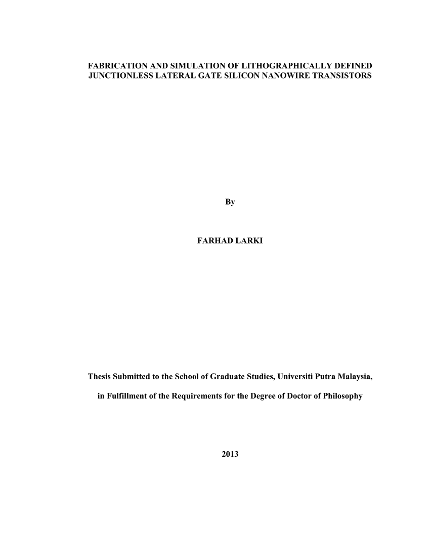 thesis online pdf