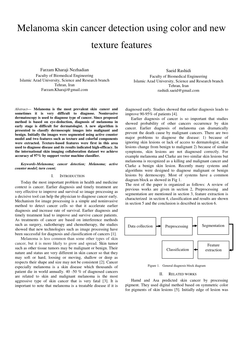 research paper on cancer detection