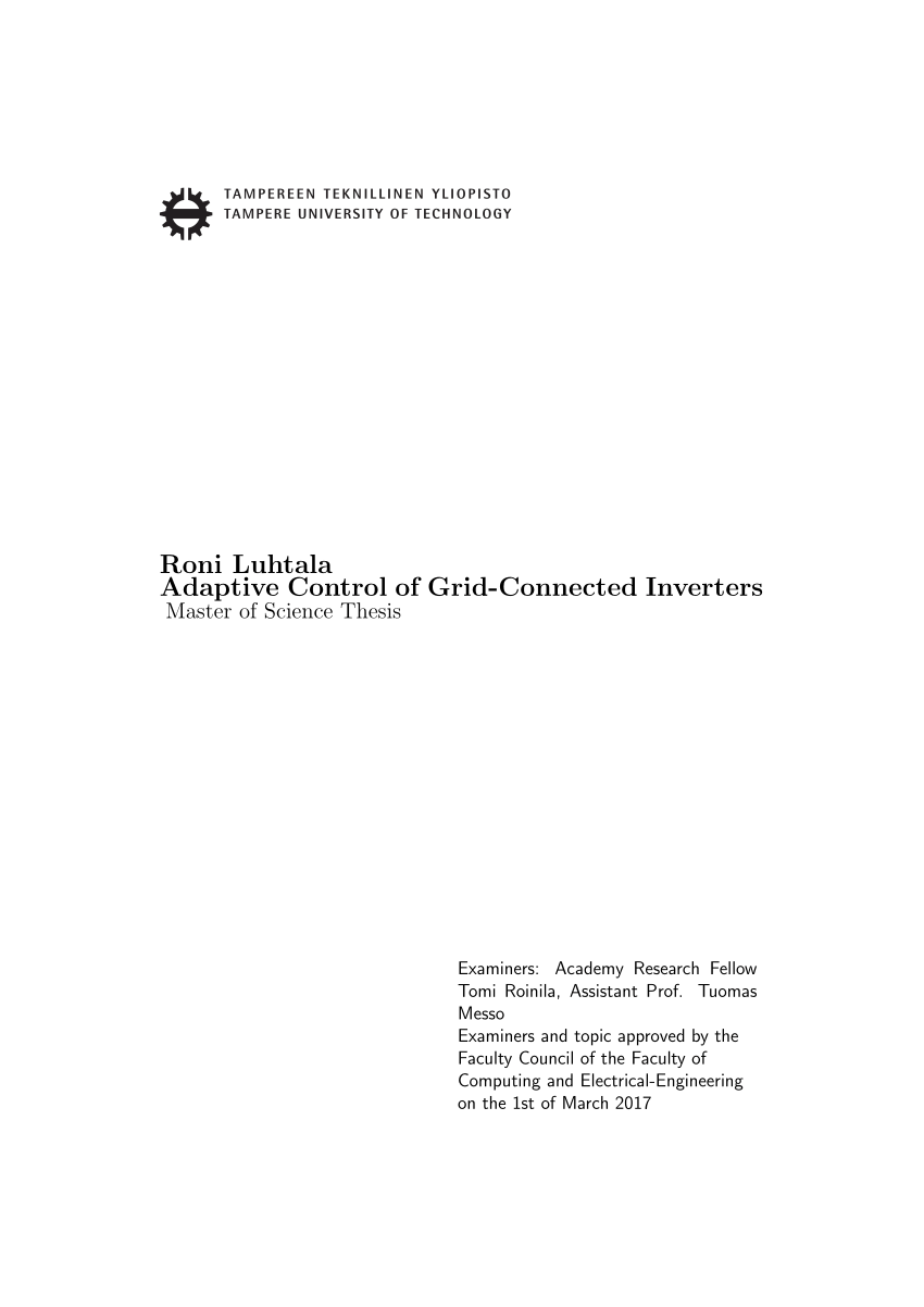 master thesis in grid computing