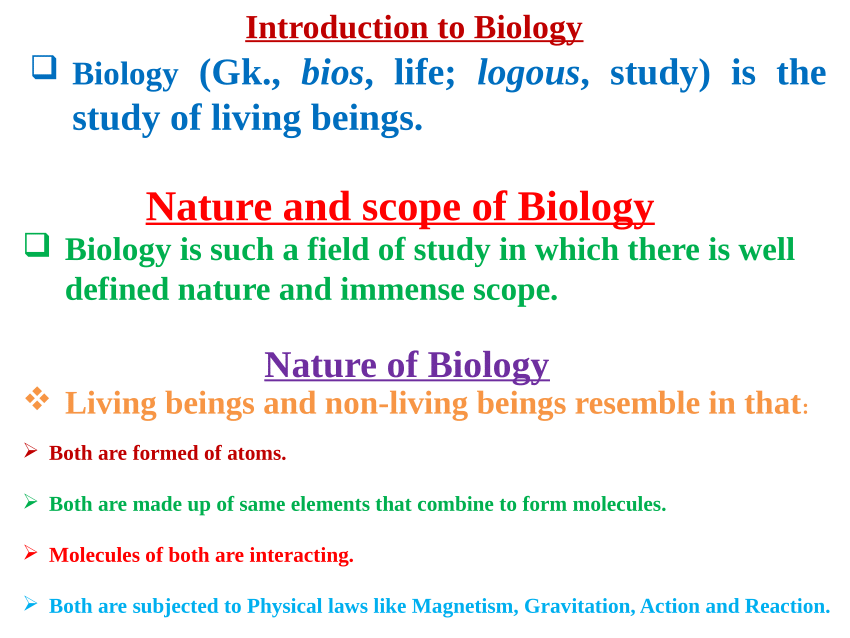 case study in biology