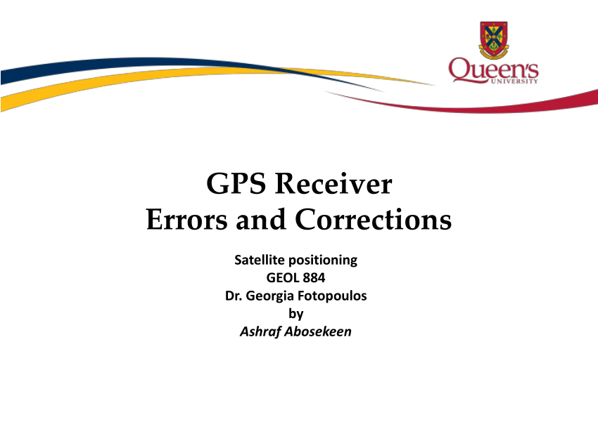 PDF) Receiver Errors and