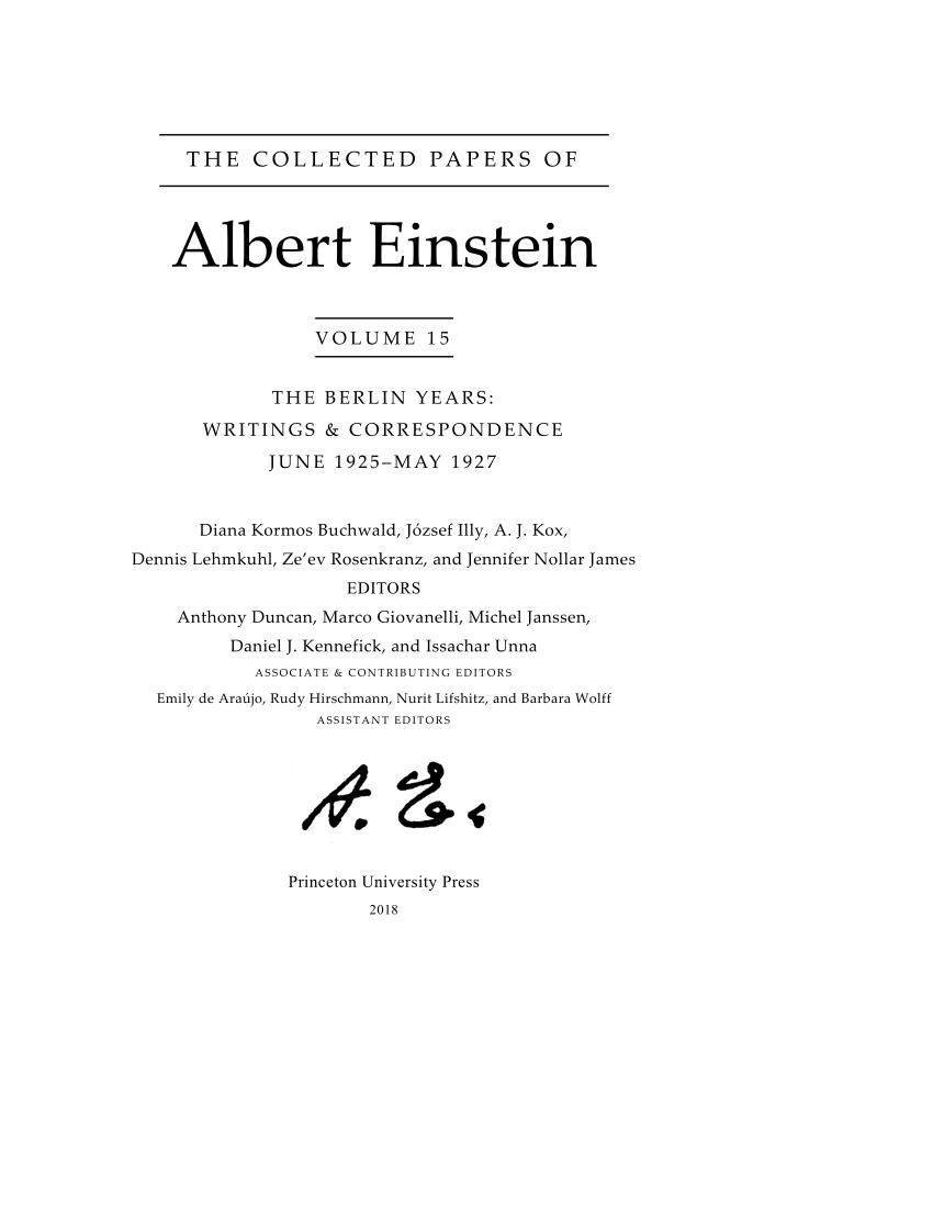 research papers of albert einstein pdf