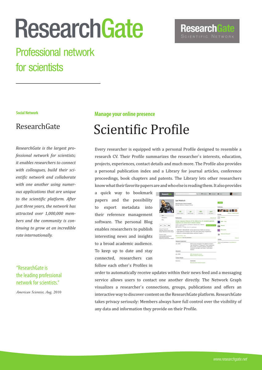researchgate book chapter