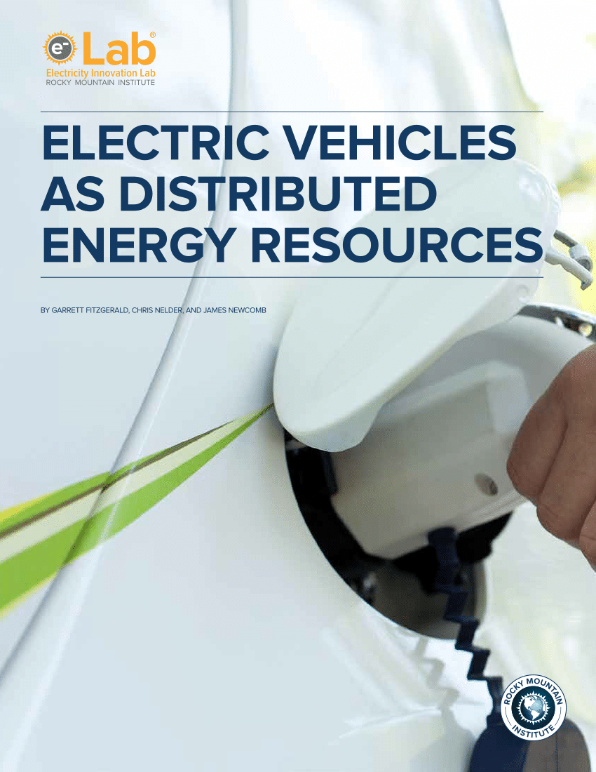 (PDF) Electric Vehicles as Distributed Energy Resources