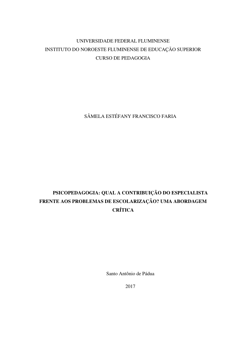 PDF) A Psicopedagogia a Abordagem Centrada na Pessoa