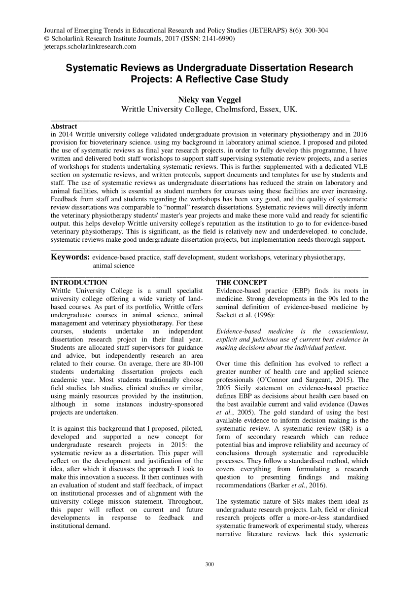 biomedical science undergraduate dissertation examples