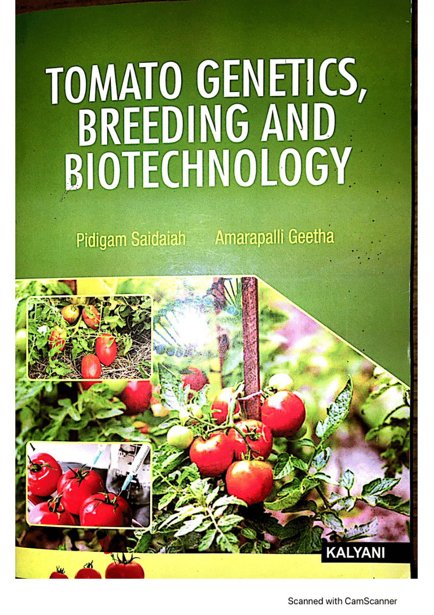 (PDF) Tomato Breeding and Biotechnology