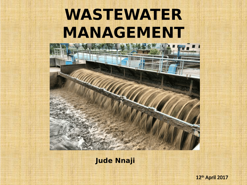 thesis on wastewater management