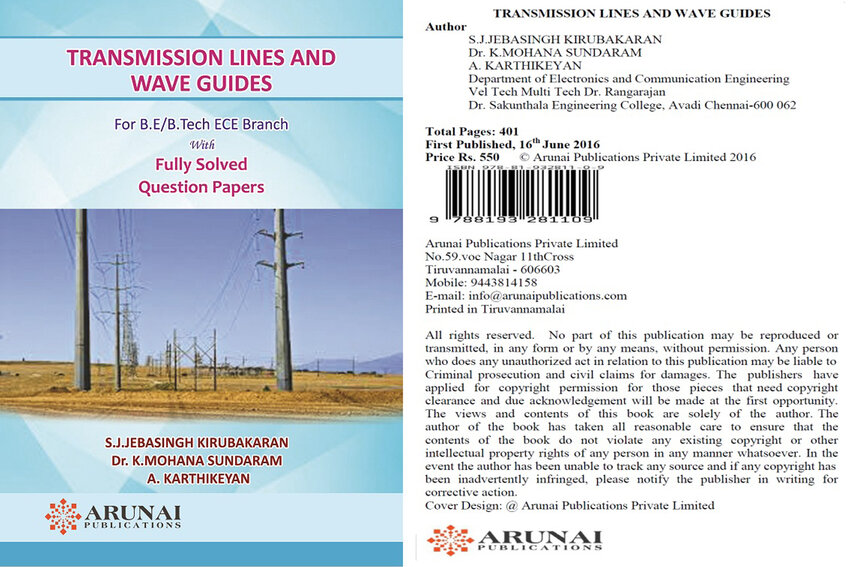 (PDF) Transmission Lines and Wave guides
