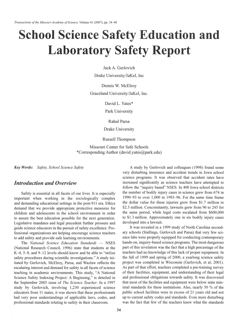 research paper on school safety