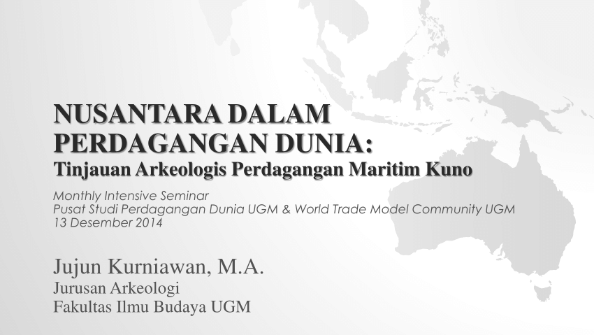 Jaringan perdagangan selama hindu-budha yang memegang peranan untuk menghubungkan jaringan dagang dan jaringan budaya antar kepulauan indonesia adalah jaringan
