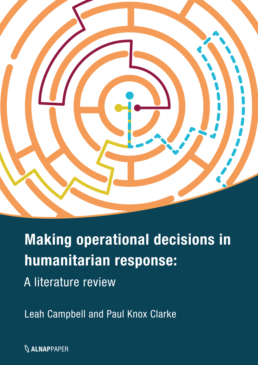 forecasting in humanitarian operations literature review and research needs