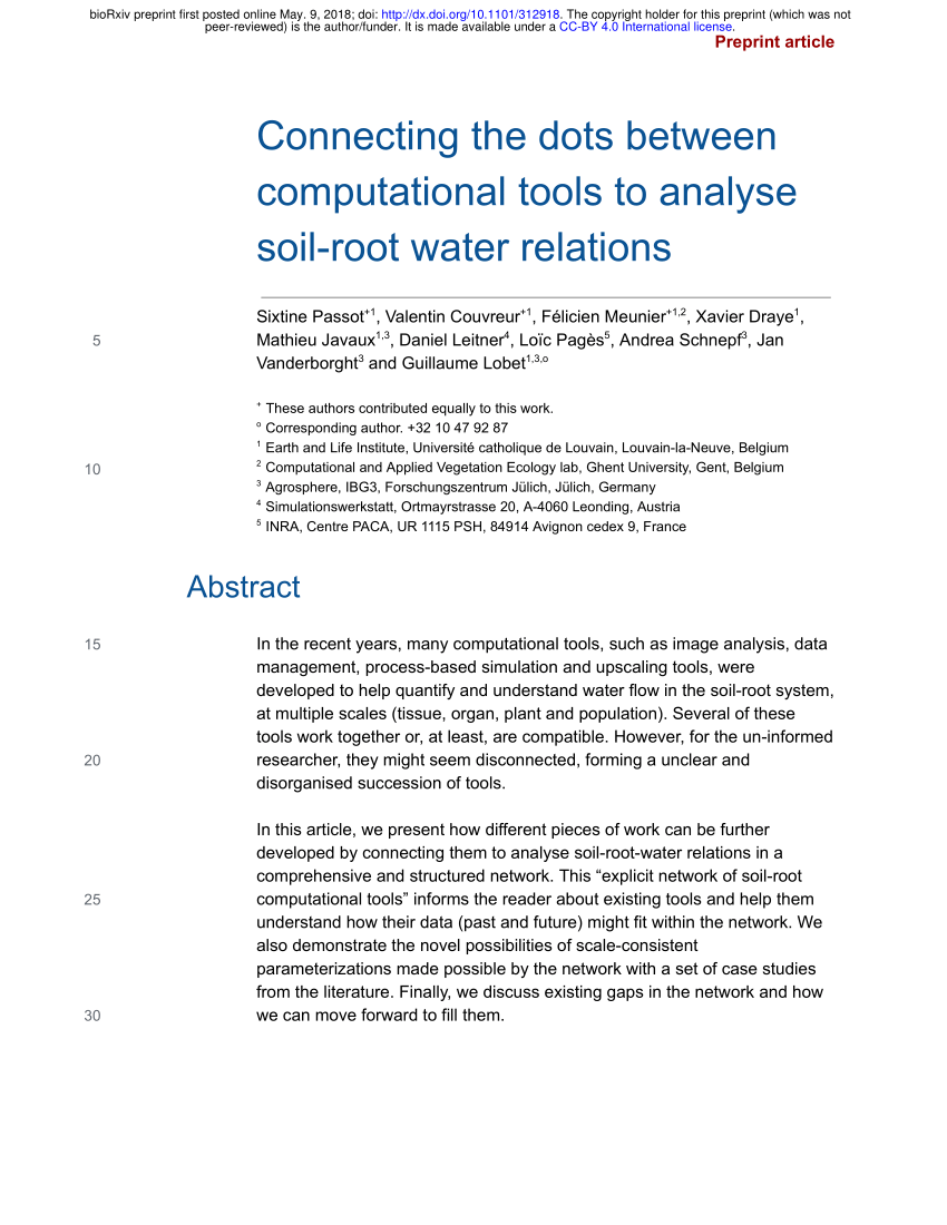 PDF) Connecting the dots between computational tools to analyse ...