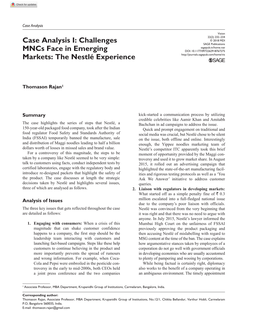 erp case study on nestle