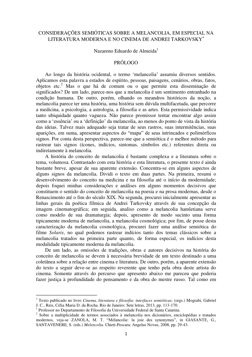 PDF) Considerações sobre o Livro I dos Solilóquios de Marco